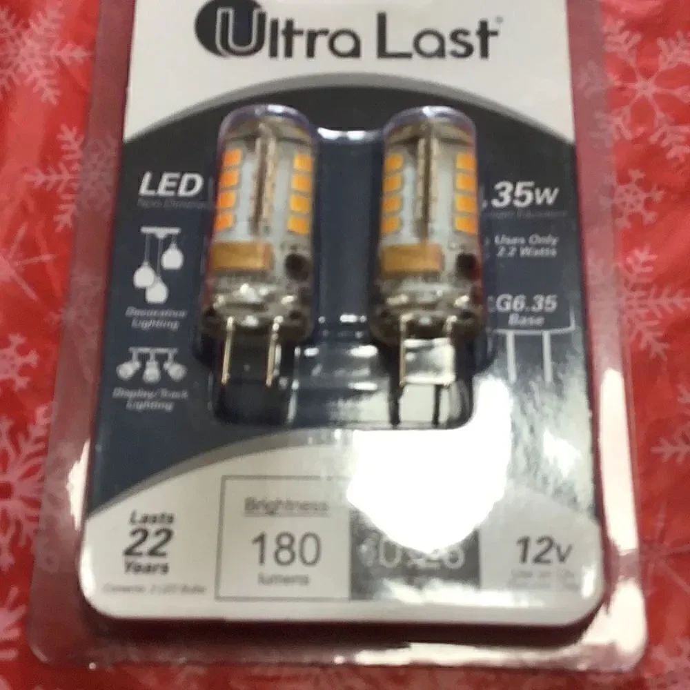 G6 led 35 watt 3000 k light bulbs